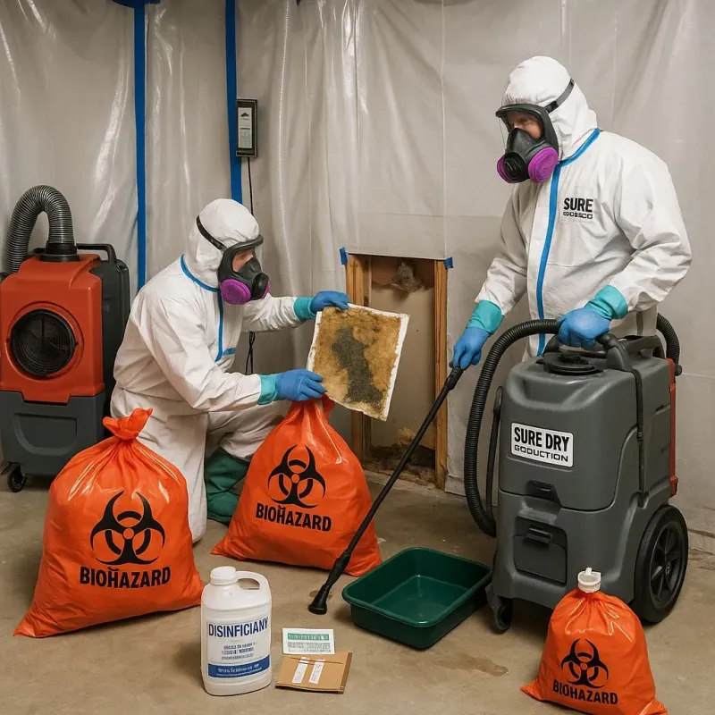 Contaminated Water Handling Protocols process in Allen, TX