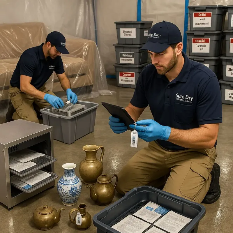 Content Protection and Restoration process in Allen, TX