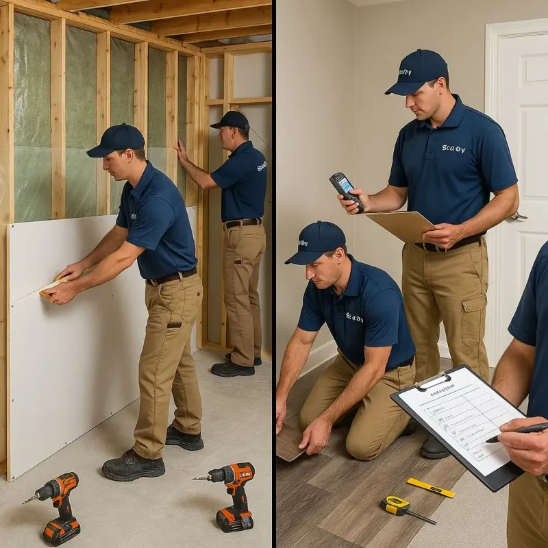 Repairs and Reconstruction process in Allen, TX